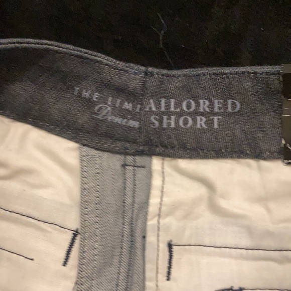 NWT - The Limited Altered “Tailored” Denim Shorts - Picture 7 of 11